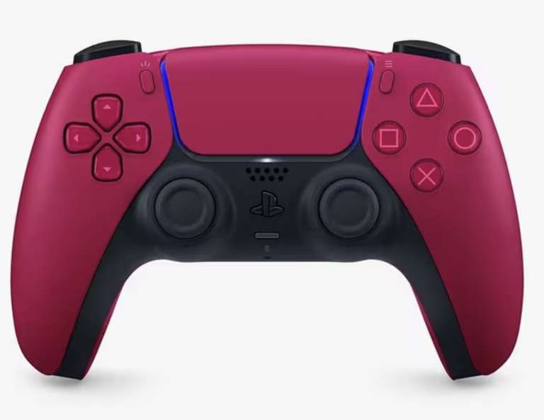 Sony PlayStation 5 DualSense Wireless Controller, PS5, Cosmic Red + 2 Year Guarantee
